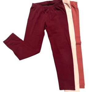 Girls Rust Color Leggings